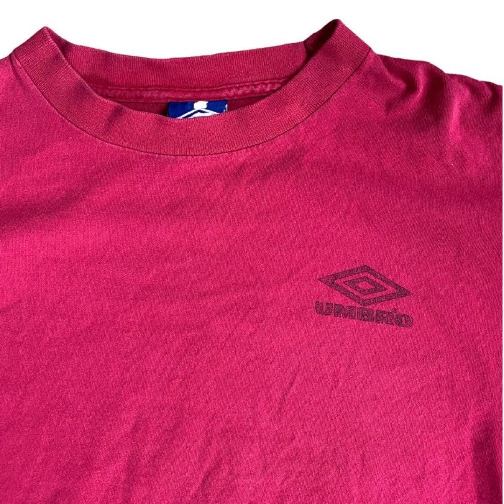 Vintage Umbro Soccer T-Shirt Made in USA Single Stitch